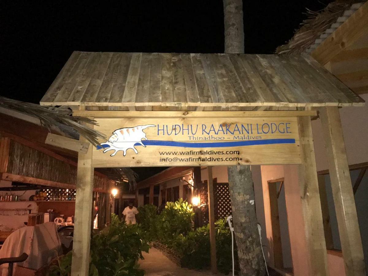 Hudhu Raakani Lodge Maldives Thinadhoo  Exterior photo